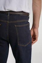 CALÇAS ALGODÃO SLIM FIT AZUIS LISAS MR. BLUE
