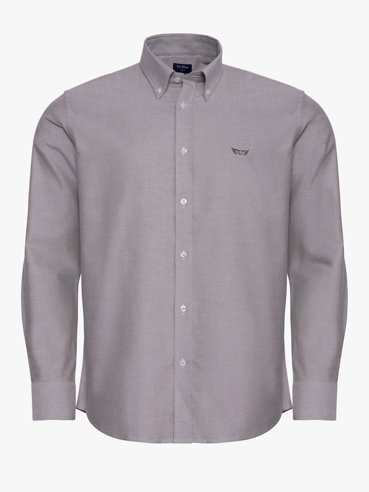 GREEN REGULAR FIT MR SHIRT. BLUE