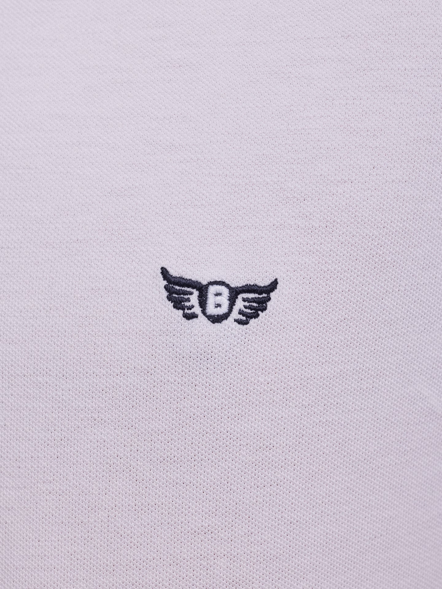 WHITE POLO SHORT SLEEVES REGULAR FIT MR. BLUE