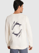 SUDADERA RAW REGULAR FIT MR. AZUL