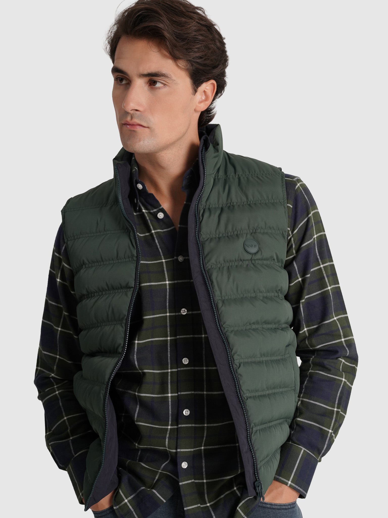 Blusão Verde Regular Fit Mr. Blue