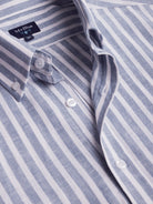 Regular Fit Blue Linen Shirt Mr. Blue
