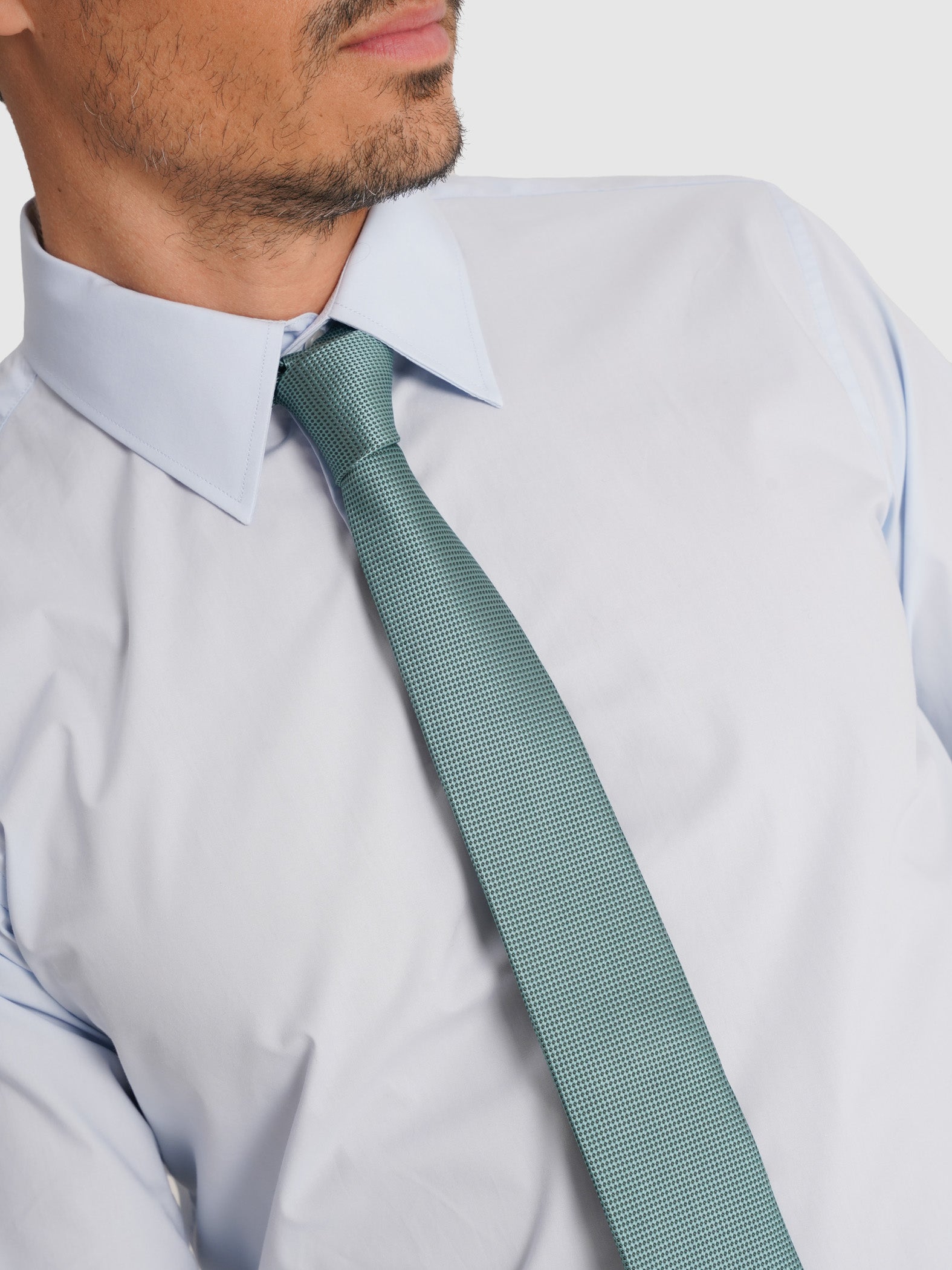 CORBATA VERDE SR. AZUL