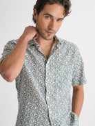 Regular Fit Blue Linen Shirt Mr. Blue