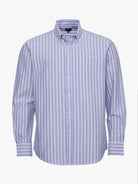 BLUE COTTON SHIRT LONG SLEEVE REGULAR FIT MR. BLUE