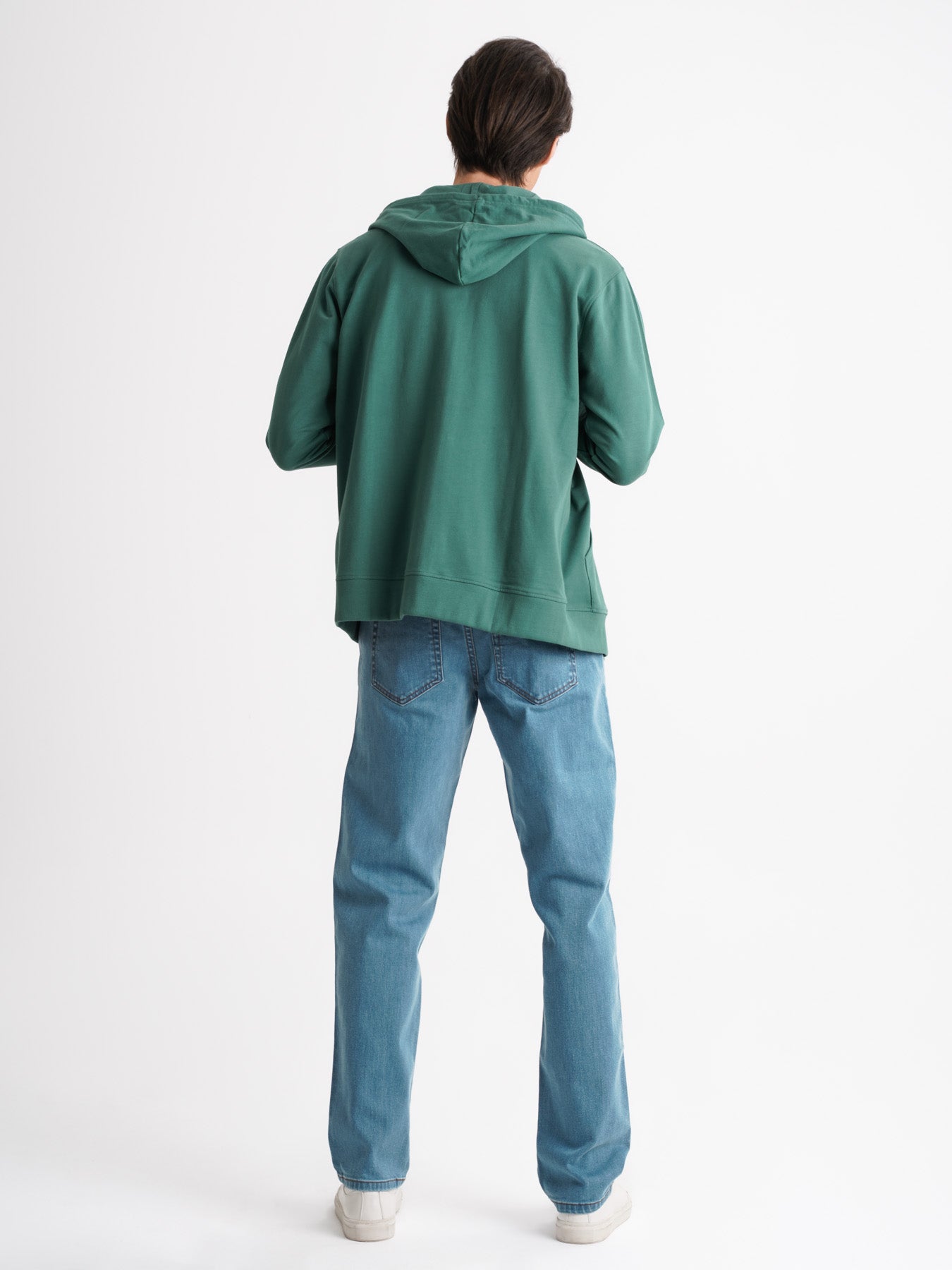 Hoodie Verde Com logo Mr. Blue