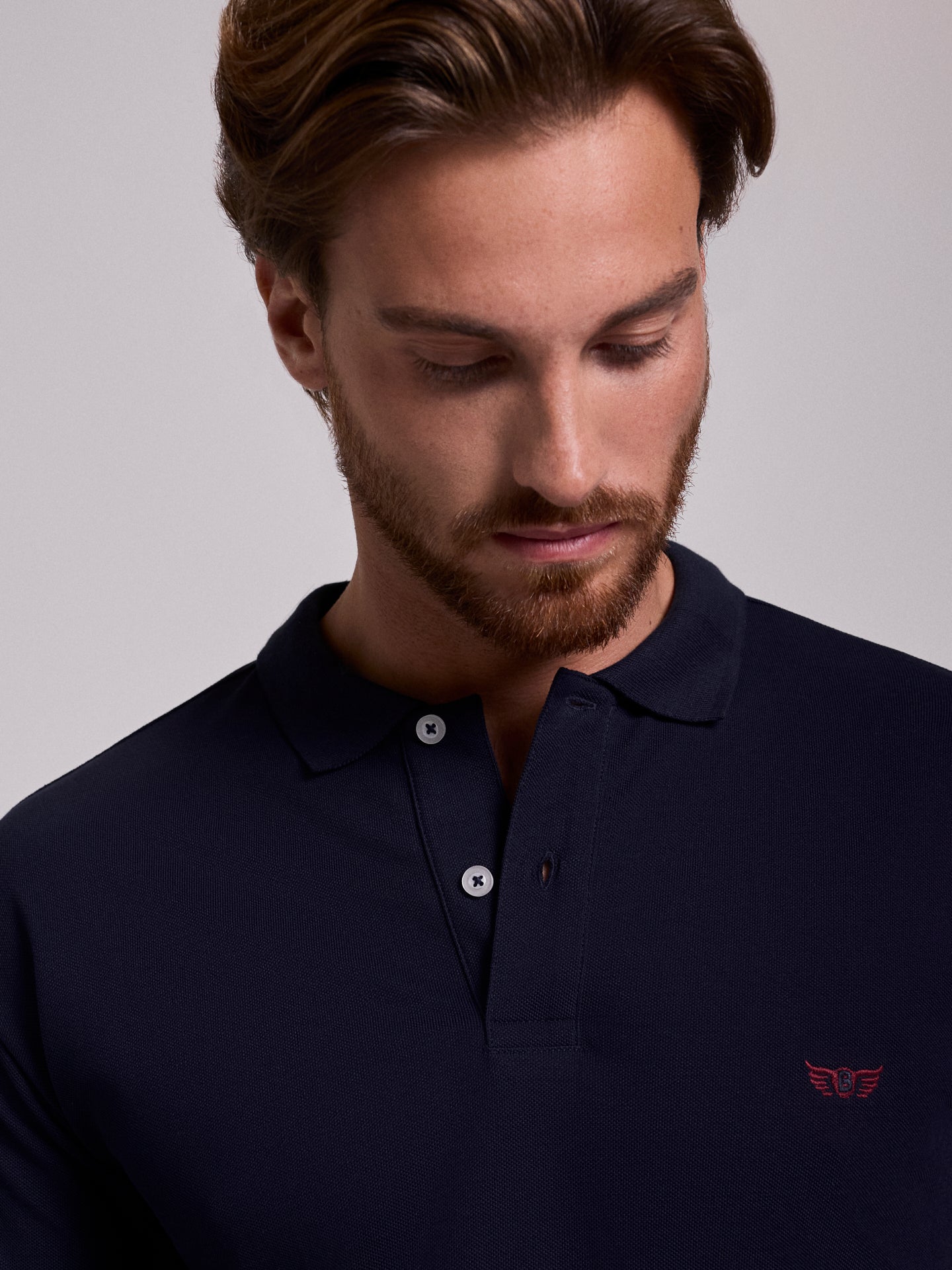 BLUE POLO SHORT SLEEVE REGULAR FIT MR. BLUE
