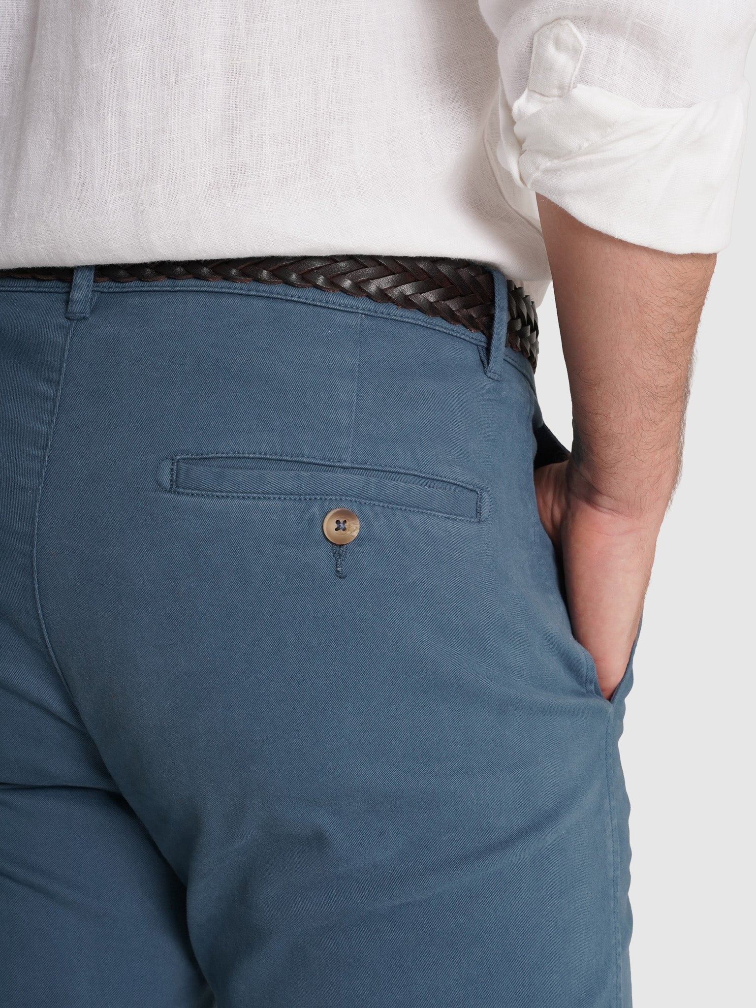 Calça Azuis Regular Fit Mr. Blue