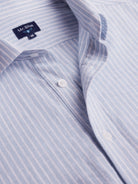 Regular Fit Blue Linen Shirt Mr. Blue