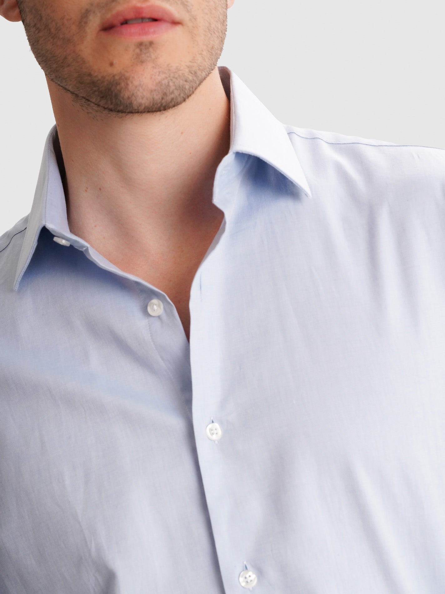 CAMISA AZUL CLASSIC FIT MR. AZUL