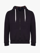 Hoodie Algodão Azul Manga Comprida Regular Fit Mr. Blue