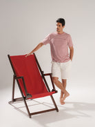BERMUDA DE SARGA BLANCA REGULAR FIT MR. AZUL