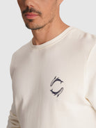SUDADERA RAW REGULAR FIT MR. AZUL
