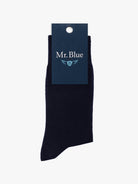 AJUSTE REGULAR SR. CALCETINES DE ALGODÓN AZUL AZUL