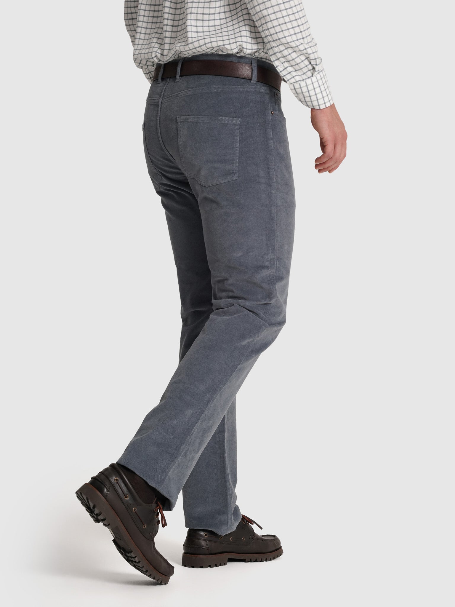 Calça Algodão Azuis Slim Fit Mr. Blue