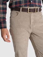 Calça Algodão Verdes Slim Fit Mr. Blue