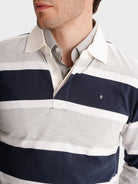 GRAY RUGBY LONG SLEEVE REGULAR FIT MR. BLUE