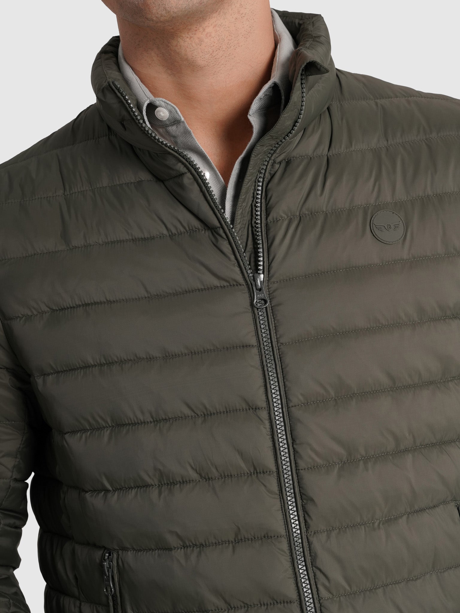 Blusão Verde Regular Fit Mr. Blue