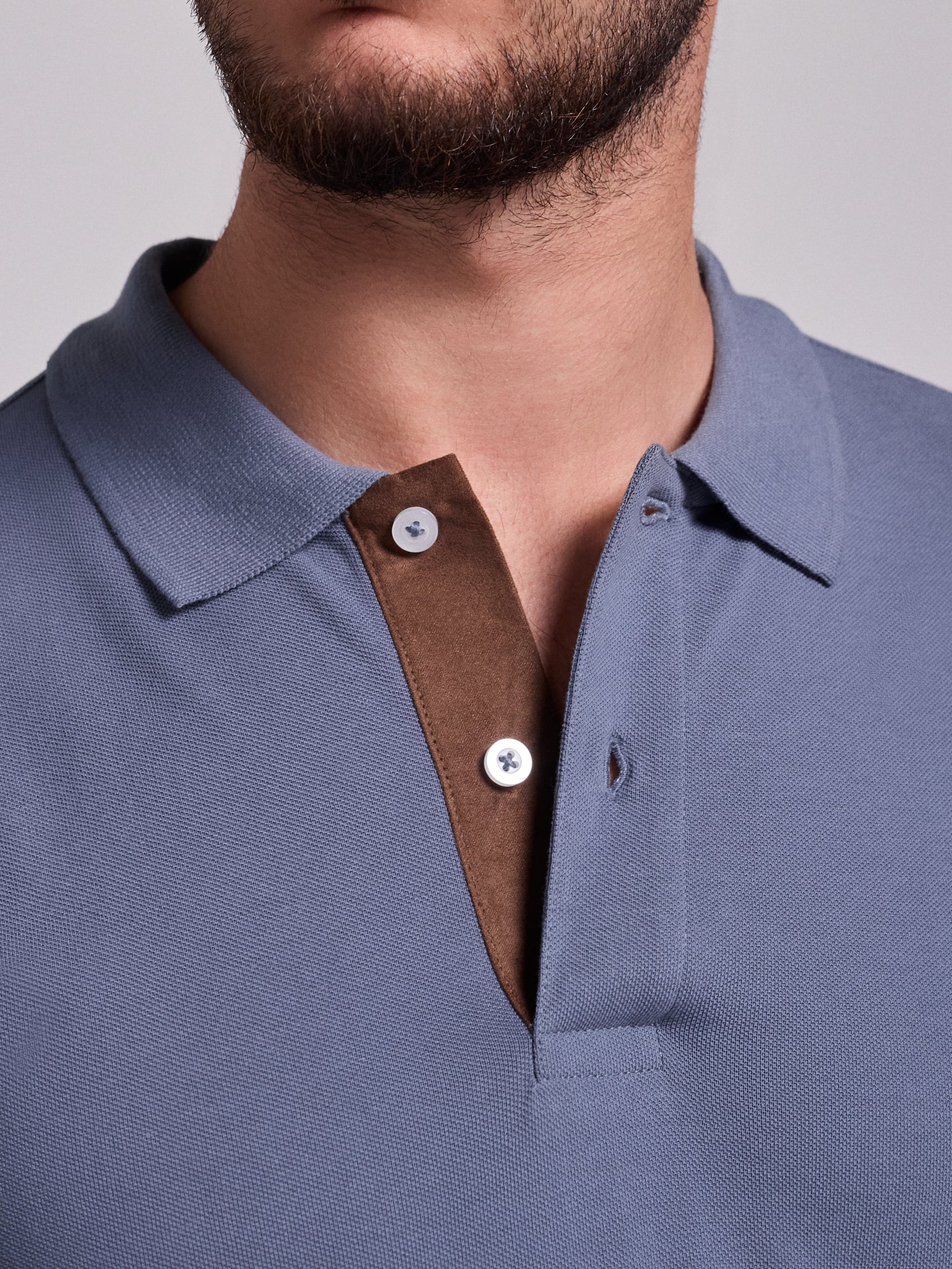 BLUE POLO SHORT SLEEVE REGULAR FIT MR. BLUE