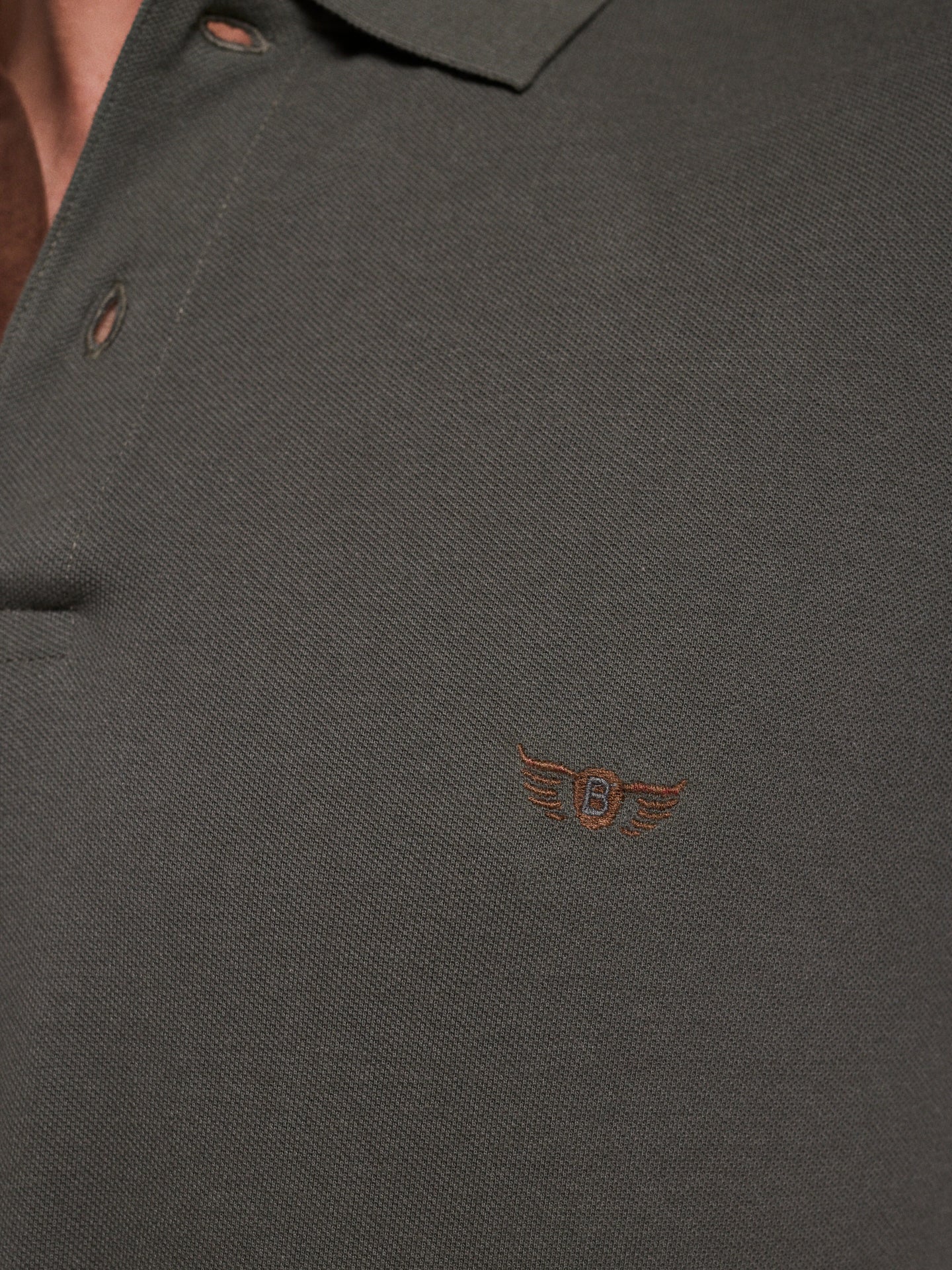 POLO VERDE MANGA CORTA REGULAR FIT MR. AZUL