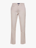 BEIGE COTTON SLIM FIT MR. BLUE