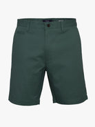 Mr. Blue Green Slim Fit Shorts