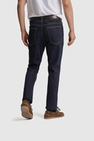 CALÇAS ALGODÃO SLIM FIT AZUIS LISAS MR. BLUE