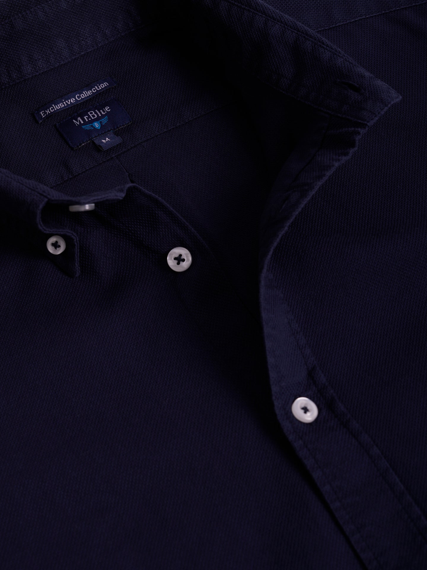 CAMISA MR AZUL REGULAR FIT. AZUL