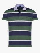 Rugbie Regular Fit Riscas Verde Mr. Blue