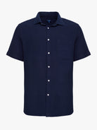 AZUL MANGA CORTA REGULAR FIT MR. AZUL