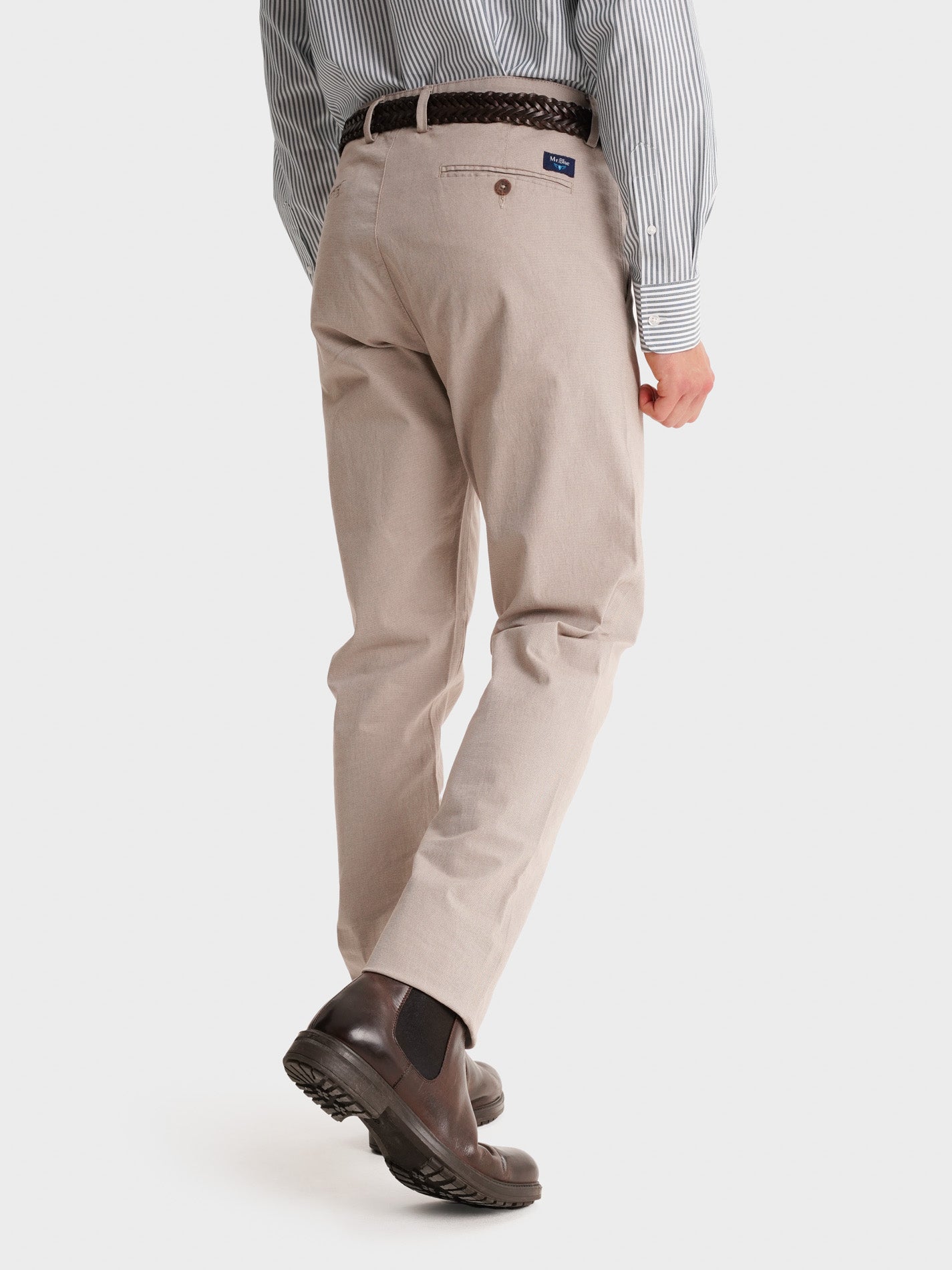 BEIGE SLIM FIT MR. AZUL