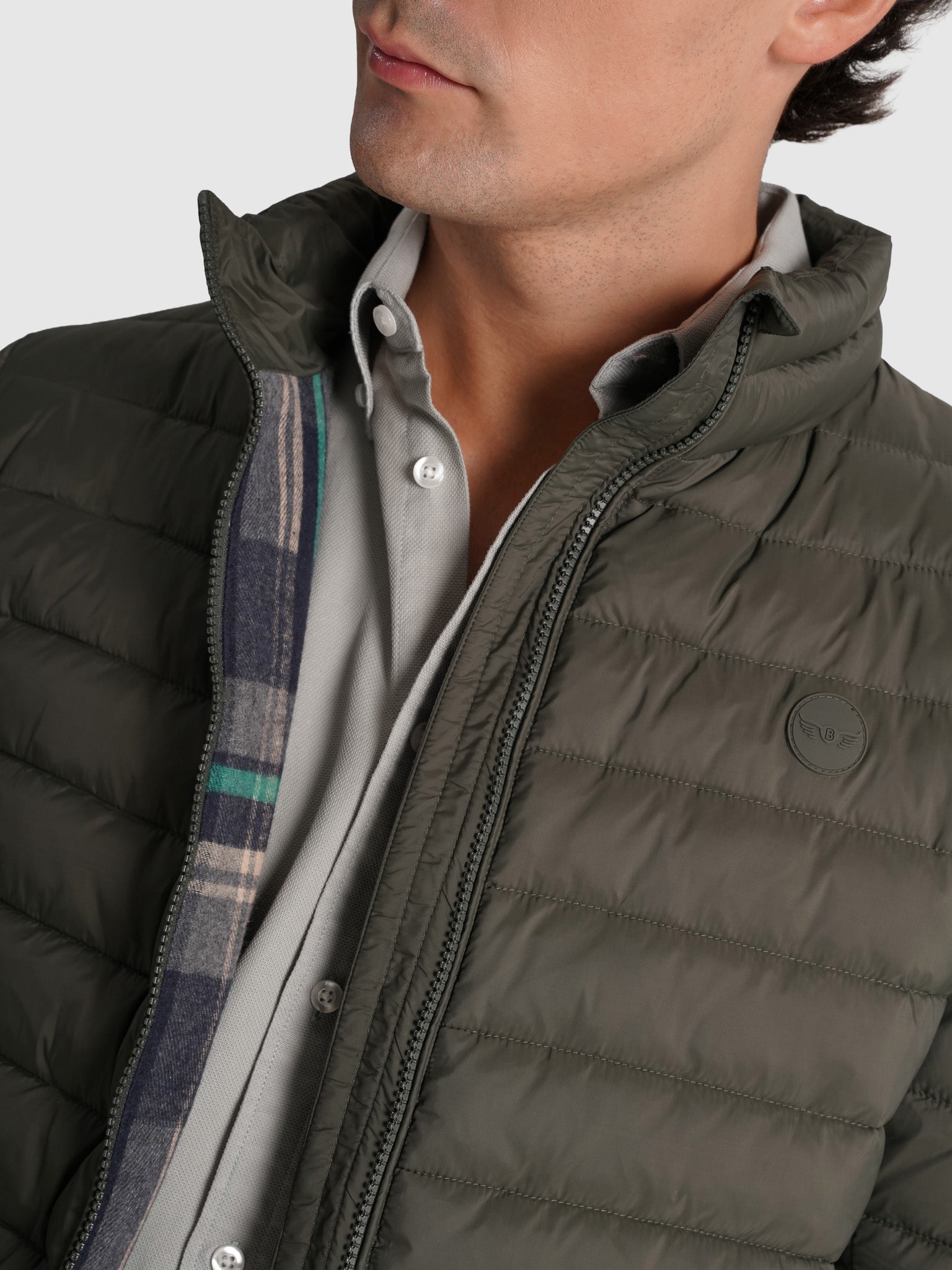 Blusão Verde Regular Fit Mr. Blue