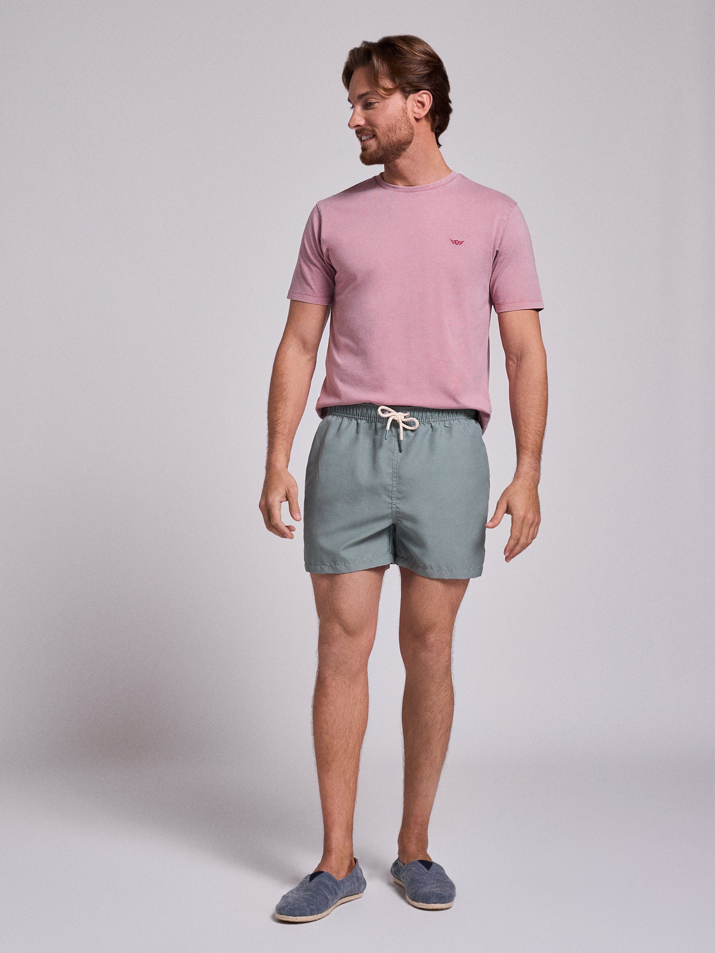 Fato Banho Verde Regular Fit Mr. Blue