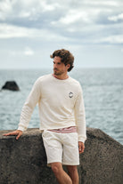 SUDADERA RAW REGULAR FIT MR. AZUL