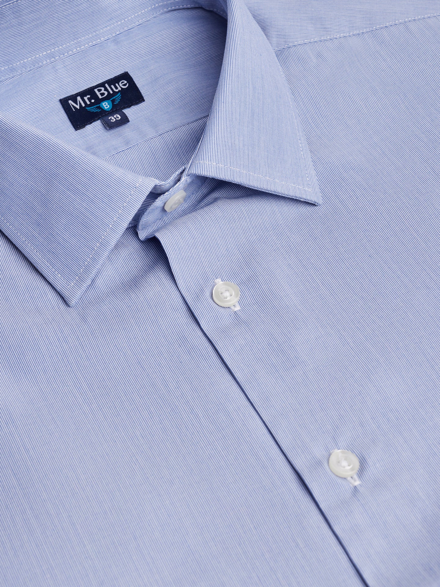CAMISA AZUL CLASSIC FIT MR. AZUL