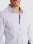 BLUE OXFORD SHIRT LONG SLEEVE SLIM FIT MR. BLUE