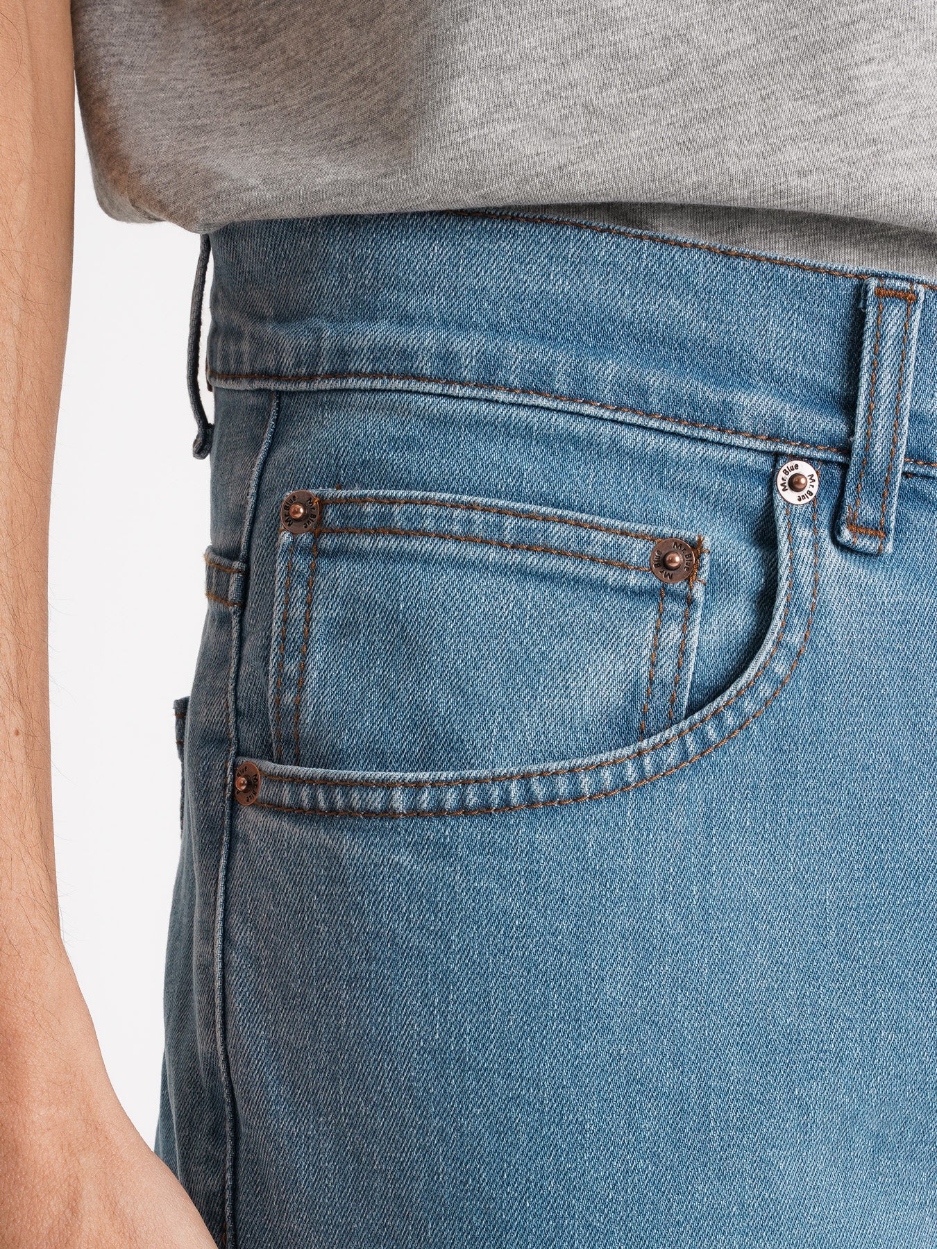 Mr. Blue Regular Fit Blue Jeans