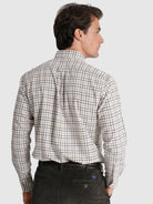 Camisa Algodão Azul Manga Comprida Regular Fit Mr. Blue