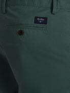 Mr. Blue Green Slim Fit Shorts