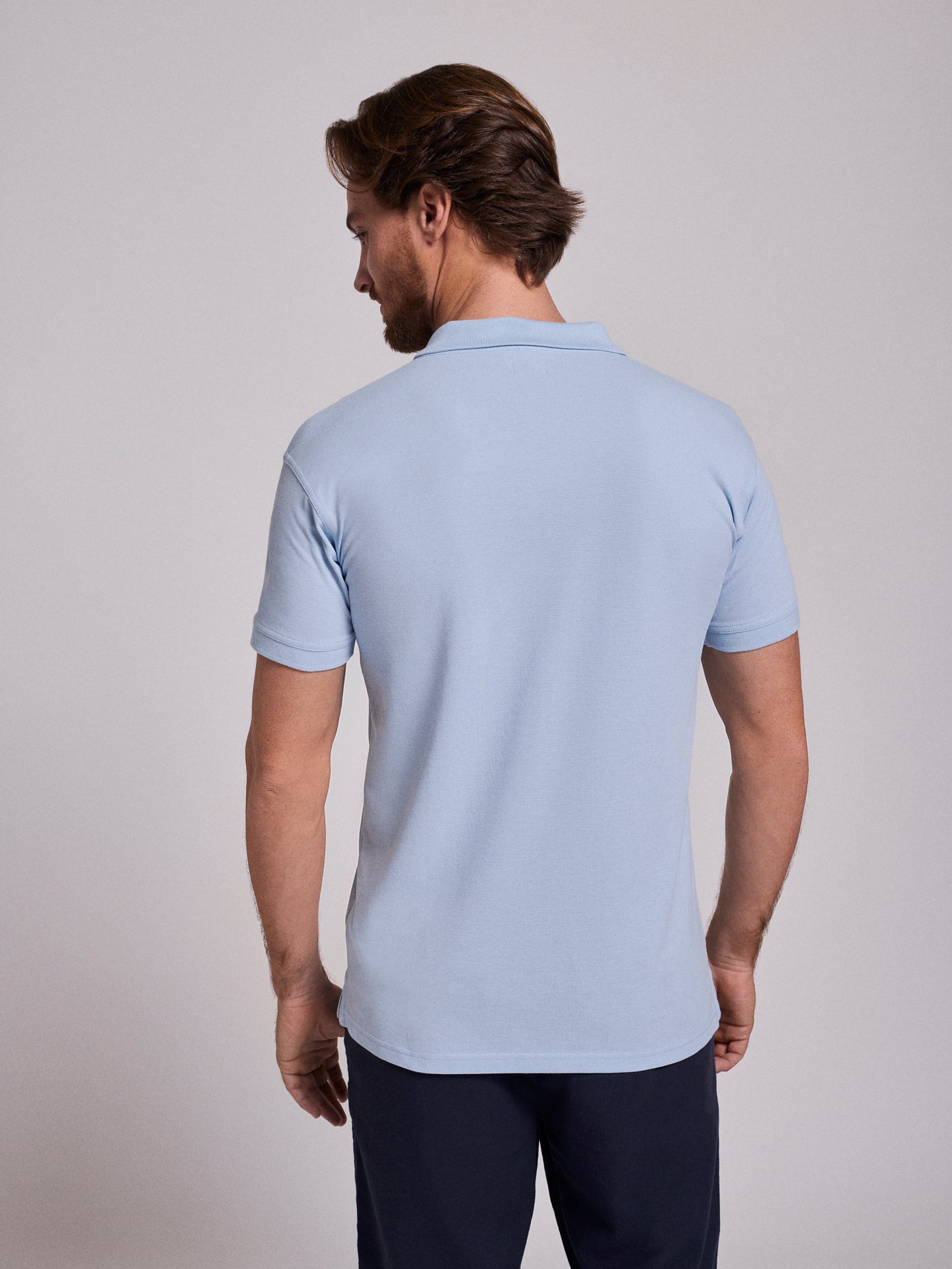 BLUE POLO SHORT SLEEVE REGULAR FIT MR. BLUE