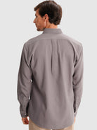 BLUE REGULAR FIT MR SHIRT. BLUE