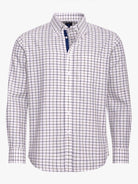 BLUE REGULAR FIT MR SHIRT. BLUE