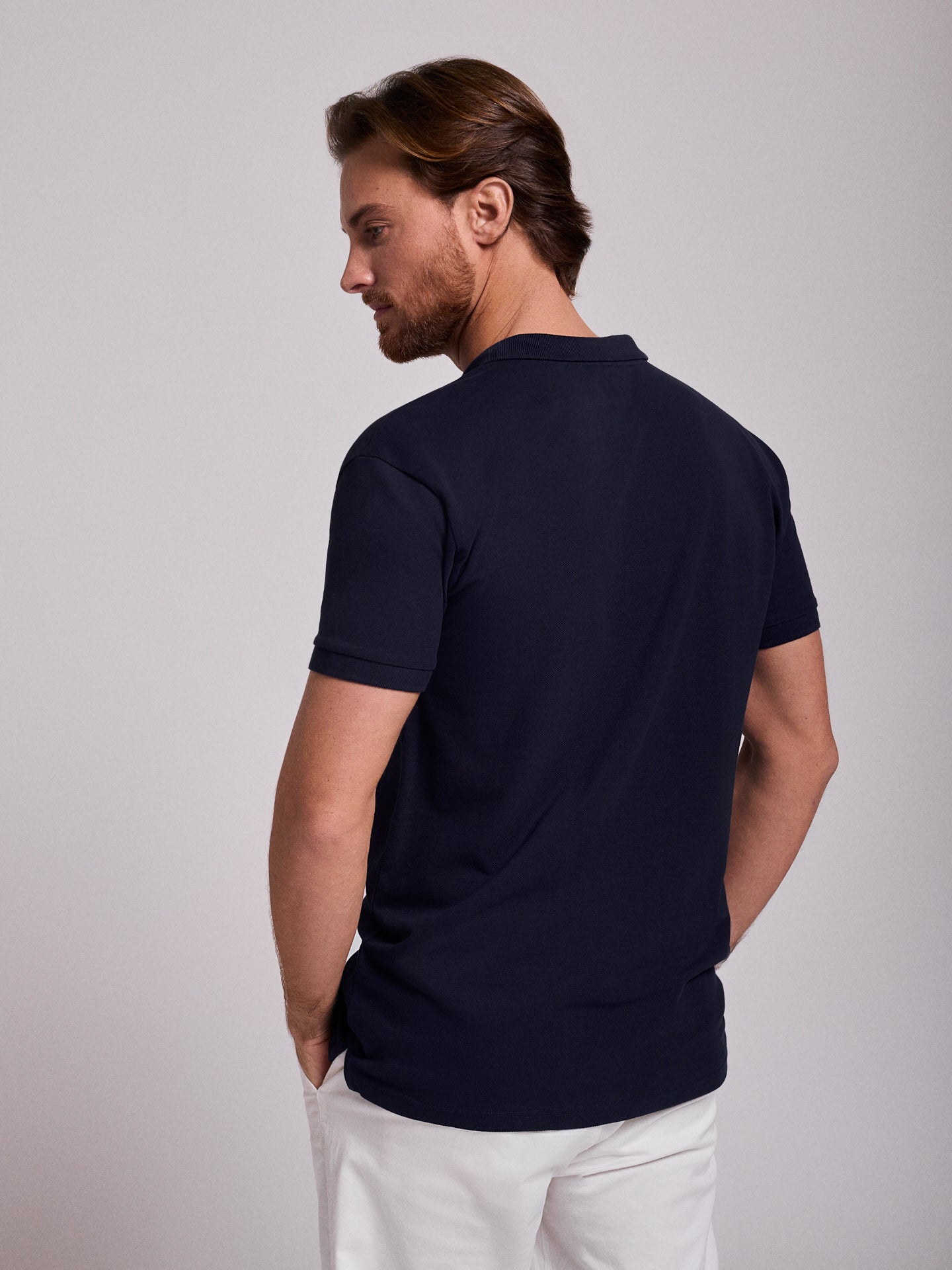 BLUE POLO SHORT SLEEVE REGULAR FIT MR. BLUE