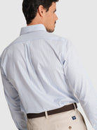 BLUE TWILL SHIRT LONG SLEEVE REGULAR FIT MR. BLUE
