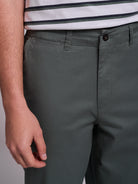GREEN COTTON TROUSERS REGULAR FIT MR. BLUE