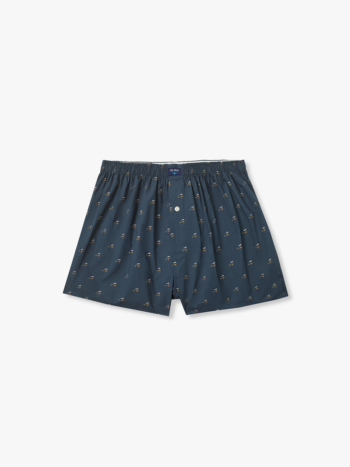 BOXERS BORDEAUX CLASSIC FIT MR. BLUE
