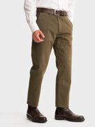 GREEN REGULAR FIT MR. BLUE