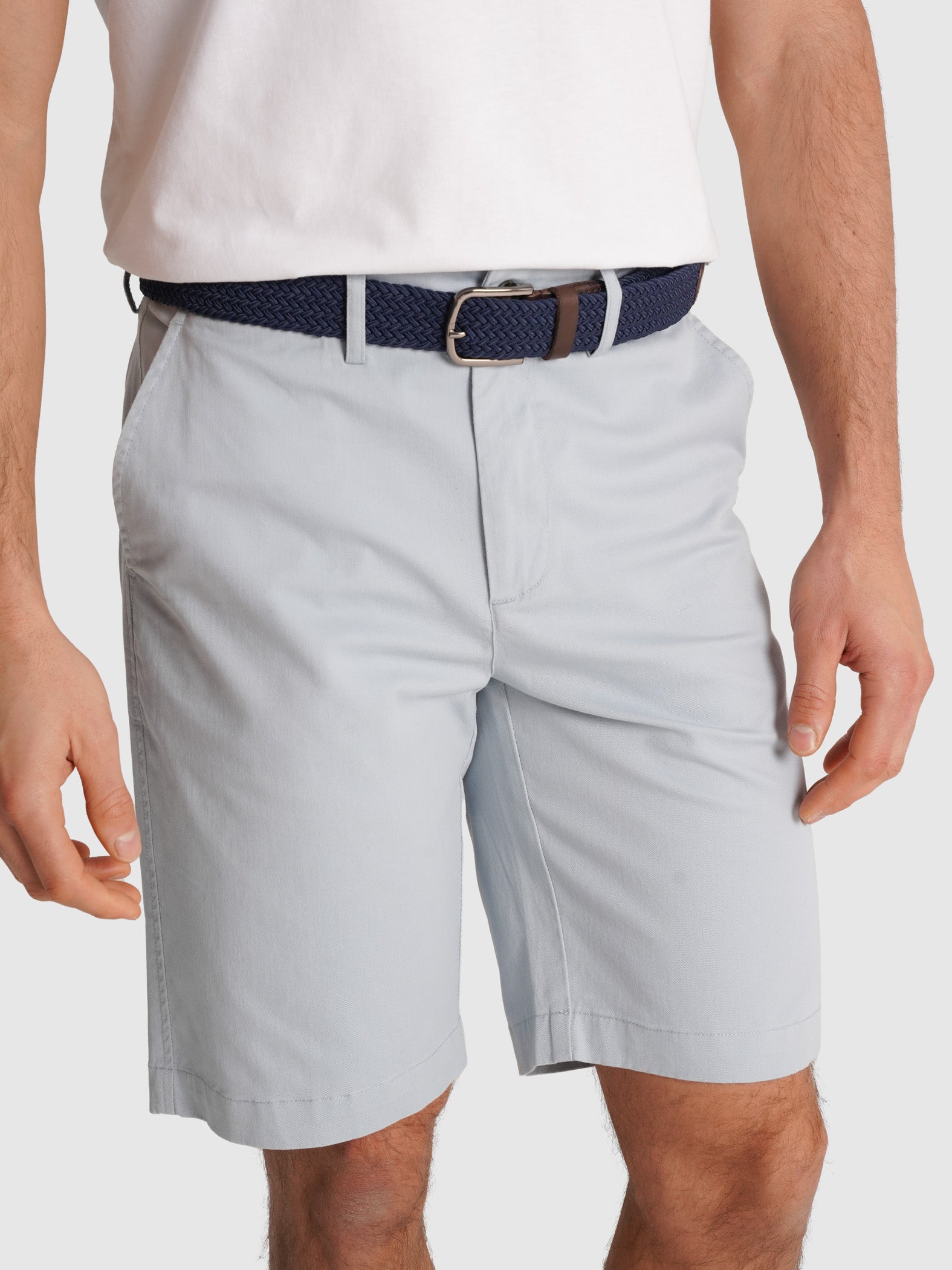BERMUDA DE SARGA AZUL REGULAR FIT MR. AZUL
