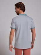 GREEN POLO SHORT SLEEVE REGULAR FIT MR. BLUE