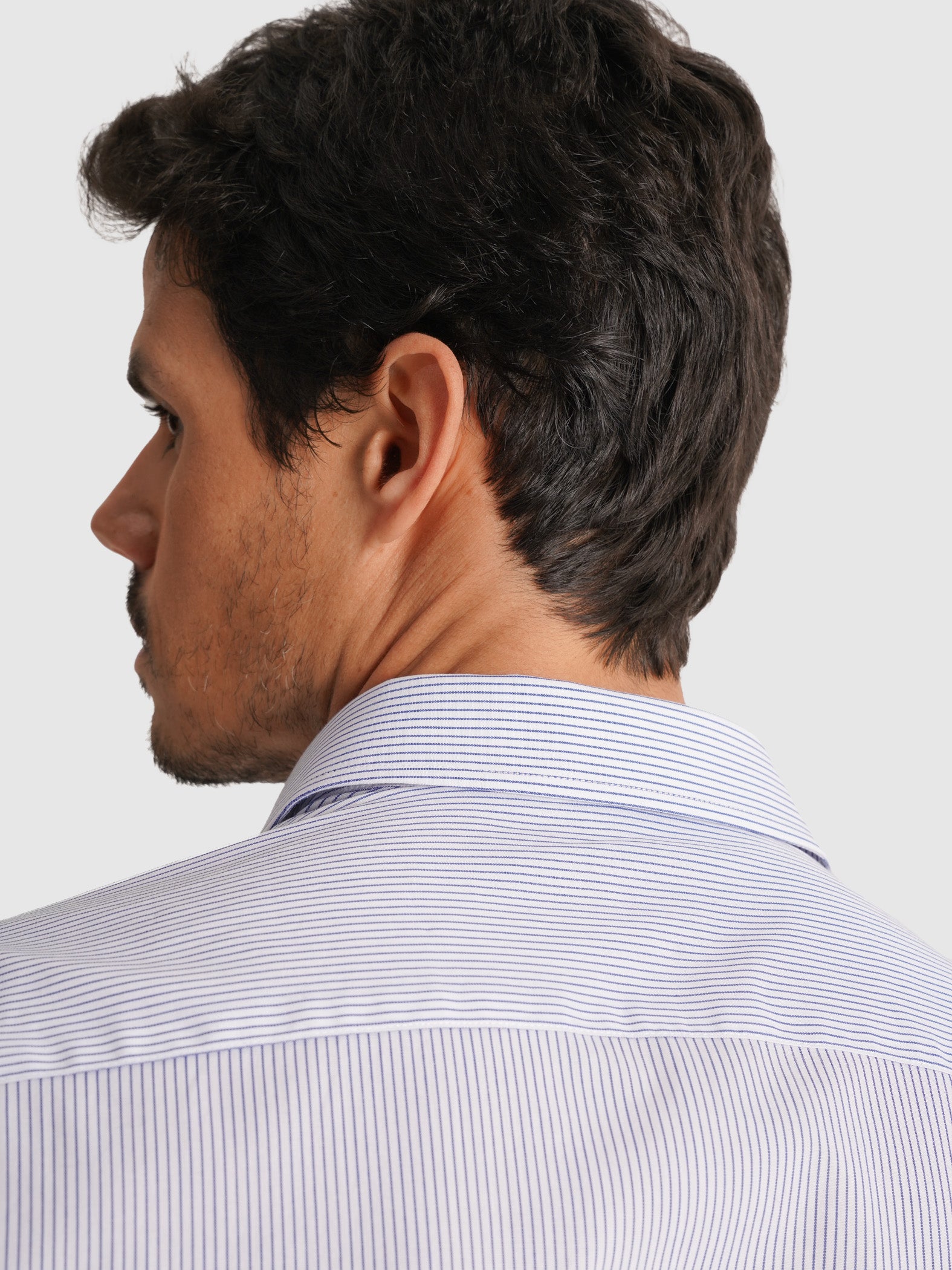 BLUE OXFORD SHIRT LONG SLEEVE SLIM FIT MR. BLUE